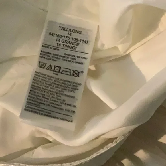 NWT Banana Republic Clover Mixed Media Skirt - Picture 7 of 8